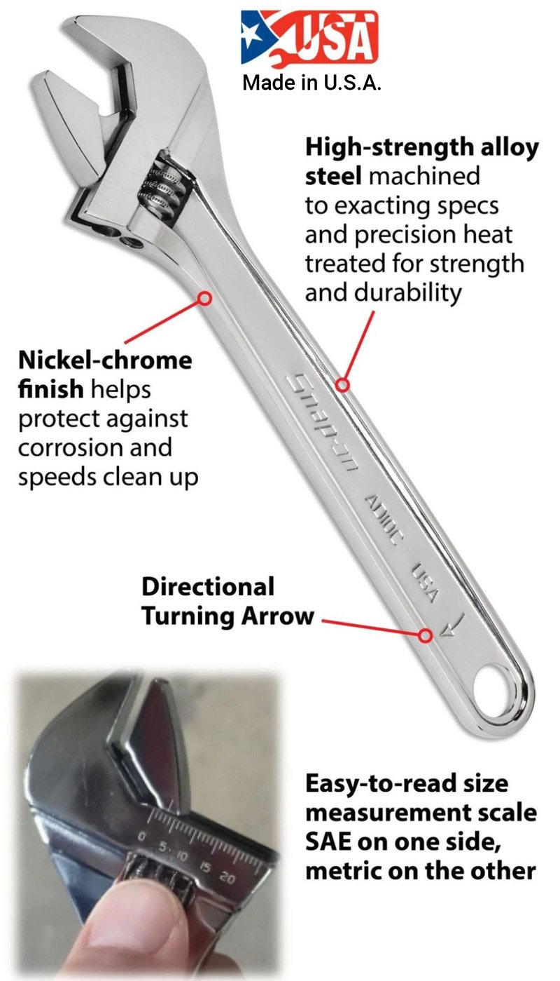 New Adjustable Wrenches