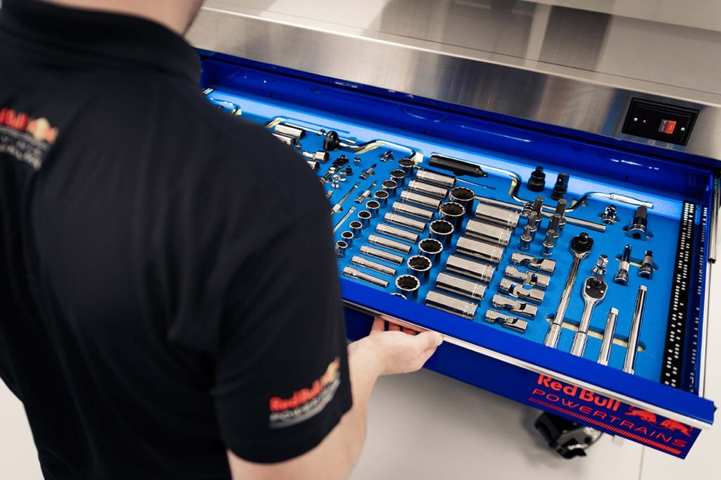 Tool Control Solutions for Red Bull Powertrains Snapon 1 Standard